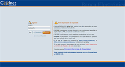 Desktop Screenshot of cajalnet.es